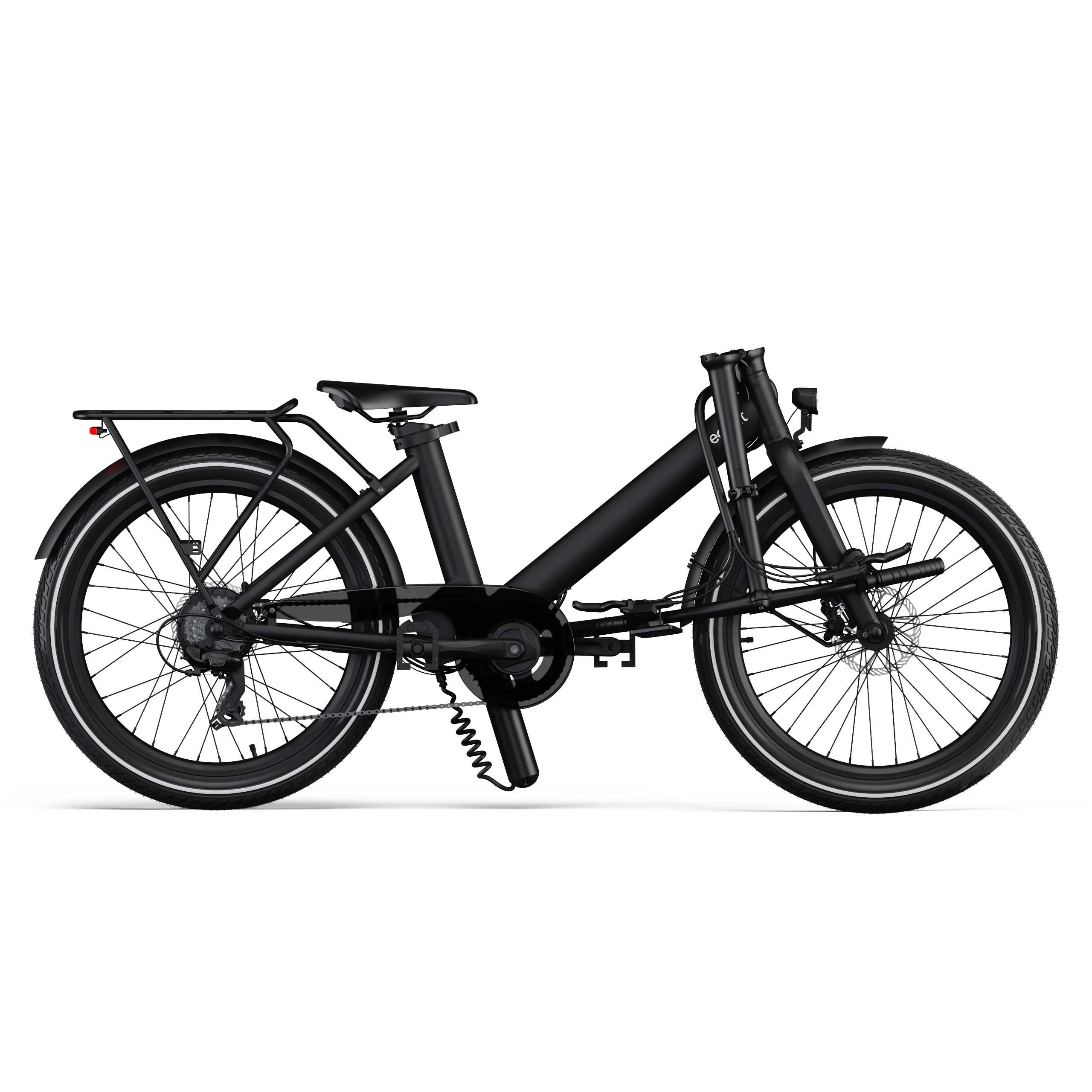 Vélo électrique Eovolt Noir : Une solution de mobilité écologique et performante pour vos déplacements urbains